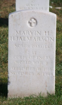 Marvin Hjalmarson grave marker