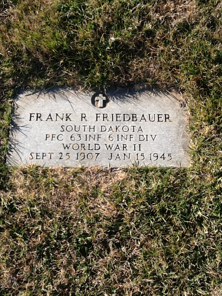 Frank R. Friedbauer photo