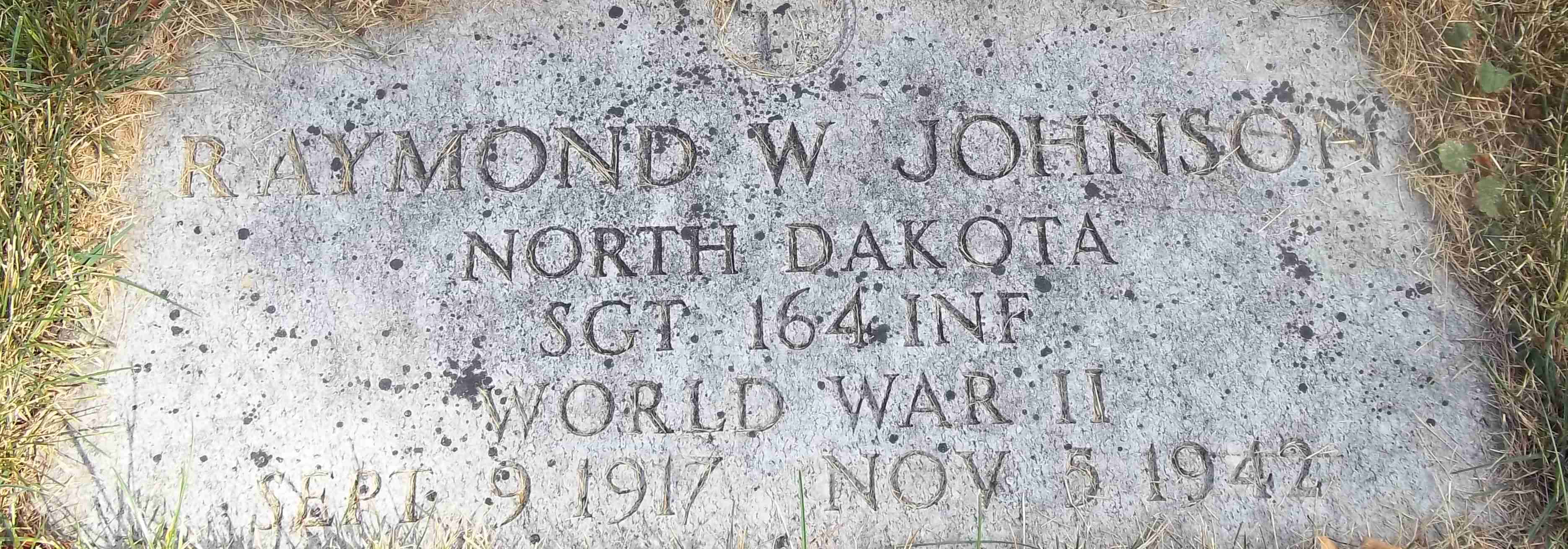 Raymond W. Johnson photo